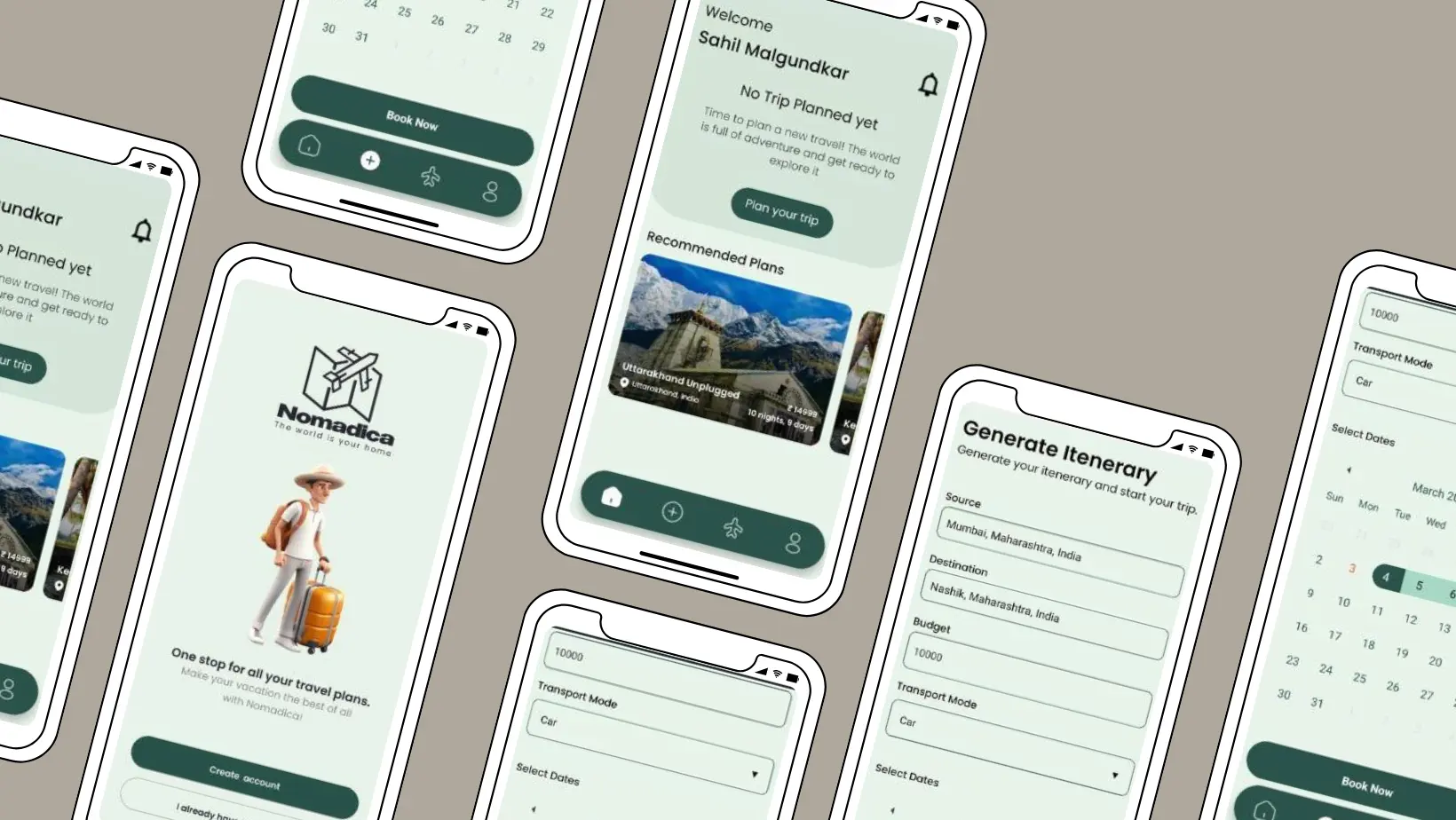 Nomadica - A smart itinerary generator